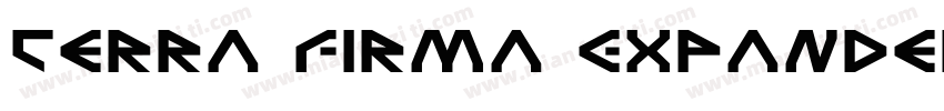 Terra Firma Expanded字体转换